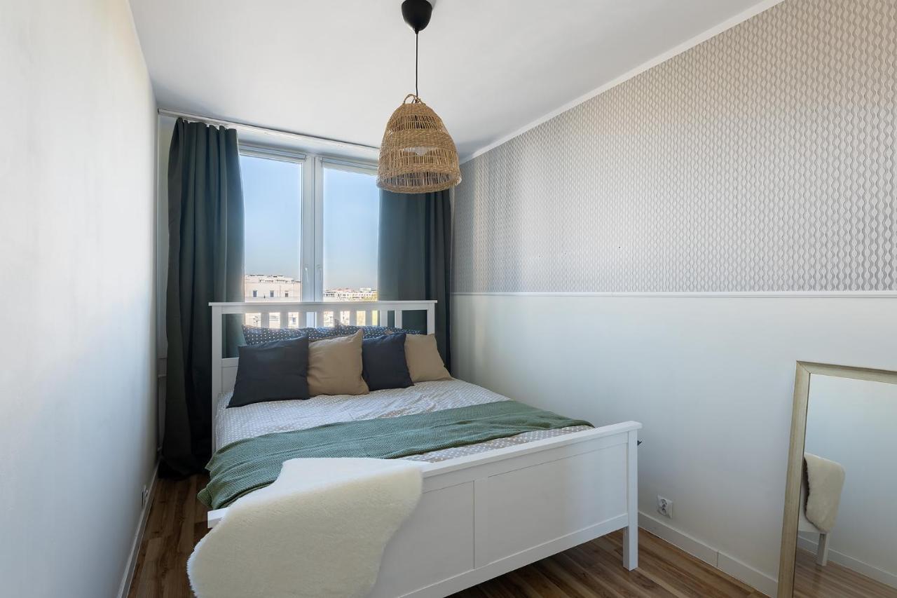 Maklakiewicza 17 - 700M Od Szpitala Mswia - 4Km Do Lotniska Chopina - Maly Balkon - Piekny Widok Na Centrum Warszawy Varşova Dış mekan fotoğraf